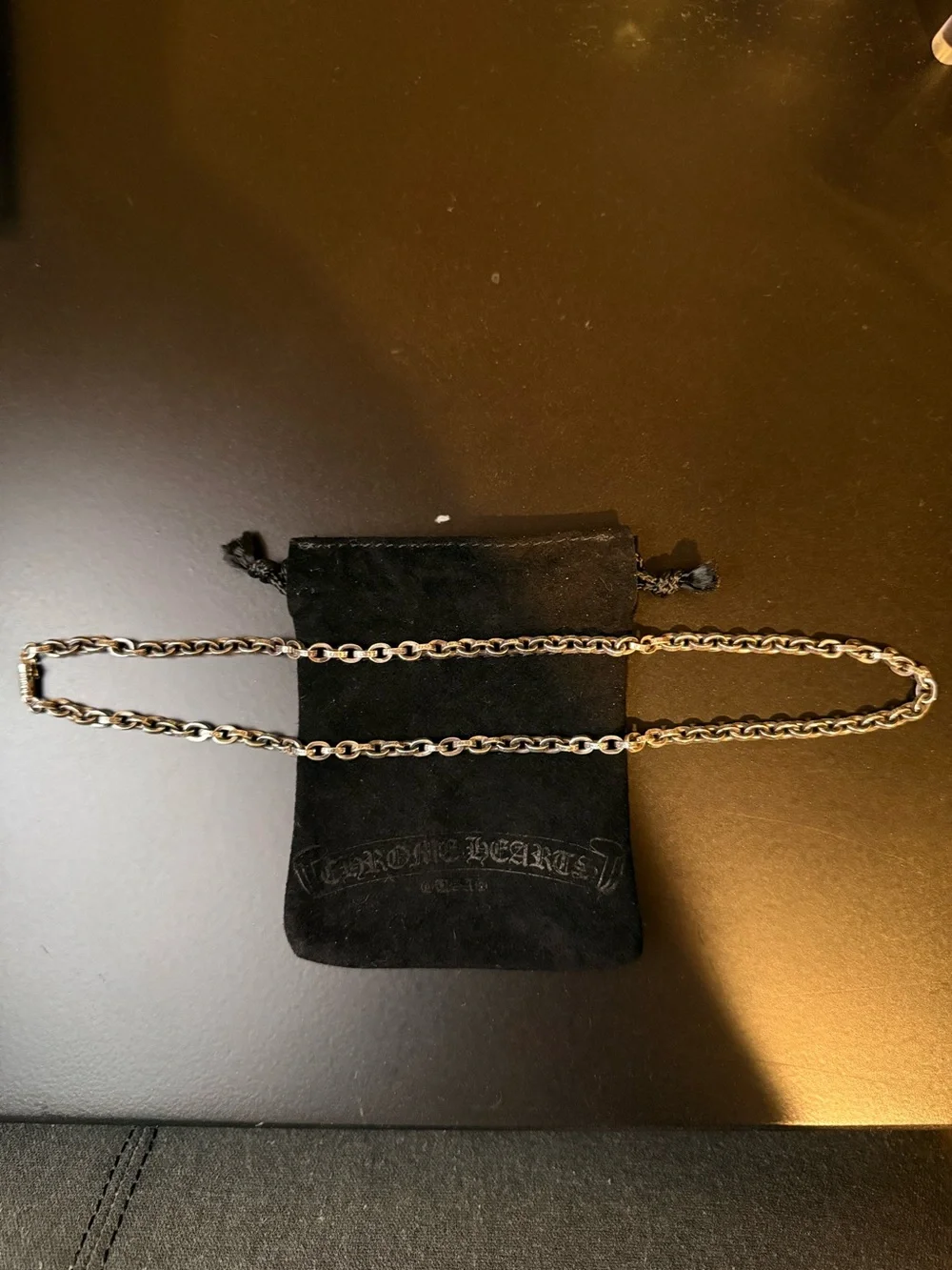 Chrome Hearts Paper Chain Necklace 20in Brand New W/Receipt